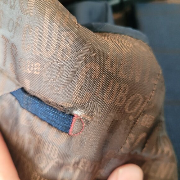 navy blue suit with italian wool - Picture 14 of 14